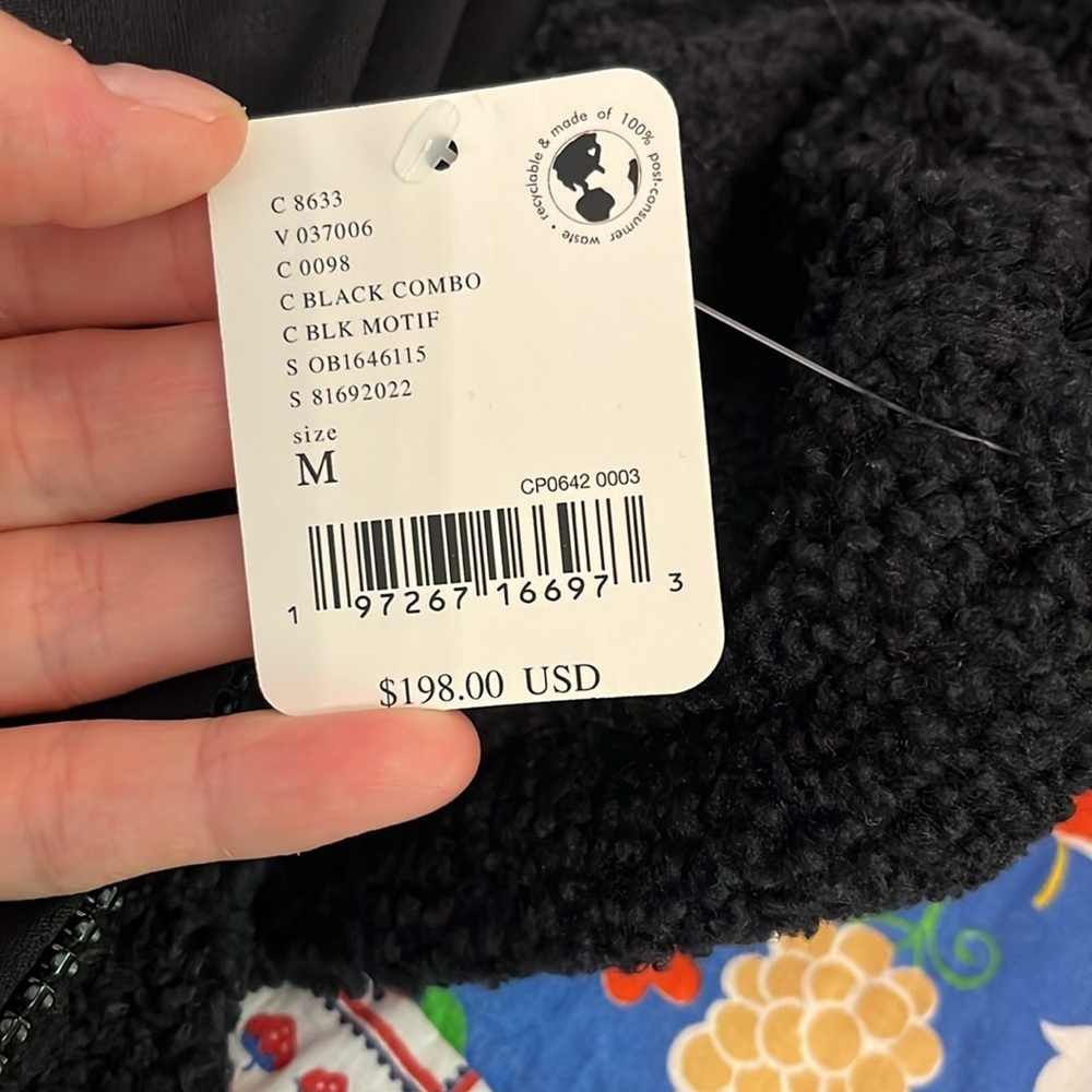 NWT FP Movement Sherpa Full Zip Jacket - Size Med… - image 8